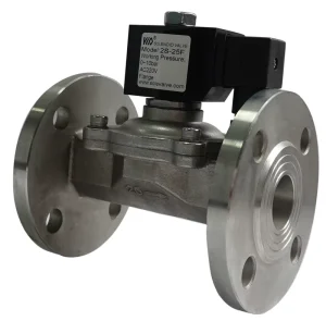 0-10bar 15-100mm 1/2-4in Stainless Steel 2-Position Direct-Acting Flanged Control Solenoid Valve for Water and Air