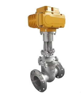 1 1/2 In14 in Stainless Steel WCB Miniature Electric Stop Valve of Intelligent Type Remote Control Water Gas Oil and Steam