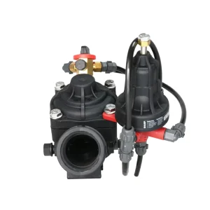 1 1/2 Inch UPVC Solenoid Valve Nylon-Reinforced Corrosion-Resistant Irrigation Valve for Farm and Garden Water Supply