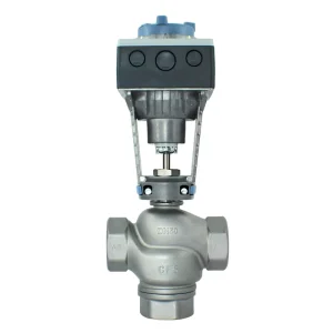 1/2”-2” HVAC Proportional Integral Electric Control Valve Stainless Steel Body Shutoff 4-20mA OEM Water Flow Control