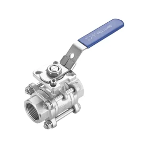 1/2″-2″ Stainless Steel 3pcs 316 Metal Manual Control Ball Valve Stainless 316 Ball Valve 3pcs Ball Valve