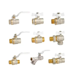 1/2 3/4 1 2 3 4 Inch Brass Ball Valve with CW617N