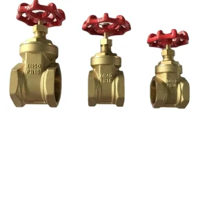 1/2″ 3/4″ 1″ Brass Gate Valves
