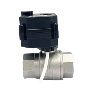 1/2″ 3/4″ 1″ Electric Motorized Ball Valve 220V 12V 24V 3 Wire 2 Point Control Stainless Steel Brass