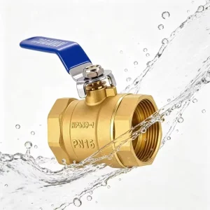 1 2 3 4 1 Inch Brass Fixed Threaded Ball Valve PN16 Forged Copper Pipe Shut off Valve Water OEM for Bathroom Kitchen