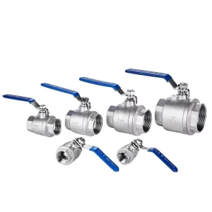 1″2″3″4″5″6″ SS 304 316 Water Valve 2pc 3pc 2way Full Port Ball Valve Mini Ball Valve