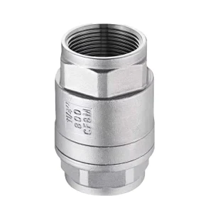 1 2” 3 4” DN25 Stainless Steel 304 316 Ball Check Valve with Pneumatic Power for Water Media