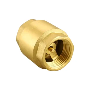 1 2″ 3 4″ Female BSP Thread Brass Thread In-Line Spring Check Valve Manual Water Control Float Anti Backflow Made Copper
