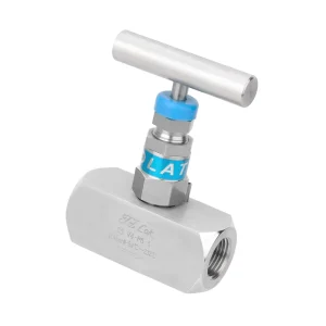 1/2 Inch 316SS Globe Flow Control Needle Valve Manual High Temperature PTFE/PEEK/PCTFE/Grafoil Packing 2-Way