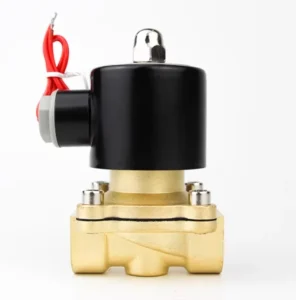 1/2 Inch Brass Water Solenoid Valve 2W160-15 Small Copper Valve Body Normal Closure Customizable OEM