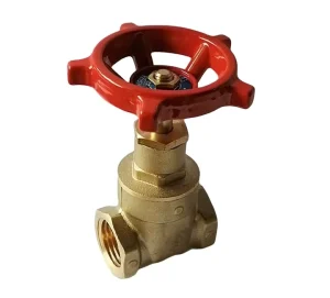 1/2 Inch Model Brass Gate Valve FF Thread Gate Valve with Aluminium Handle