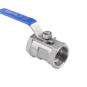 1/2 Inch PN16 Water Valve with Blue Stainless Steel Ball Valve Ball Valve Stainless Steel