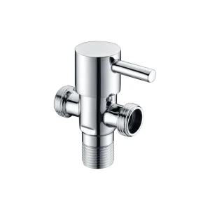 1/2-Inch Water Stop Angle Valve Bathroom Toilet Plumbing Sanitary Forged Brass Angle Valve
