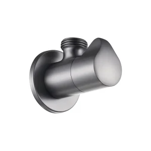 1/2-Inch Water Stop Angle Valve for Bathroom and Toilet Plumbing Sanitary Brass Angle Valve