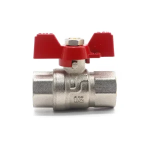 1/2″ Medium Pressure Brass Ball Valve Manual Water Control Valve Full Port Threaded Shut-off Valve for Industrial Use