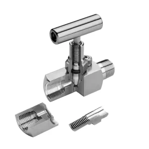 1/2 NPT Female-Thread Manual 2-Way SS316L Oil and Gas Stainless Steel Needle Valve