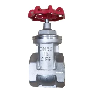 1/2” Stainless Steel Gate Valve Thread Connection Gate Valve for Tap Water Pipes