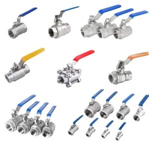1/2 Water Ss Ball Valve Stainless 316 304 Stainless Steel Ball Valve Customized OEM Importers Parts Handles Manufacturer