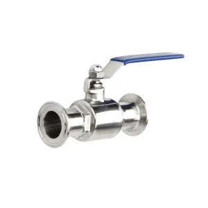 1 2″ hospital use sanitary polished ball valve with clamp
