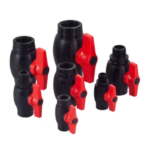 1 2″ to 2″ Customizable OEM Support PE Ball Valve for Manual and Pneumatic Control for Water Irrigation or Construction