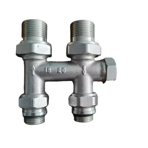 1 2×3 4 Brass H Radiator Valve