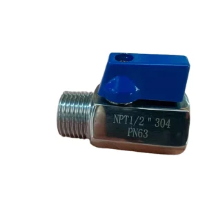 1 4 3 8 1 2 Female Female 316L Stainless Steel Mini Ball Valve