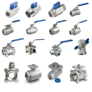 1/4″ -4″ Stainless Steel Ball Valve NSF Certified 304 316 NPT Mini Ball Valve BSP/NPT Female Threads 1/2/3pc Ss Ball Valve