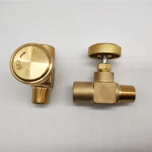 1 4″ Male NPT X 1 4″ Female NPT Heavy Duty Brass High Pressure Propane LPG Gas Flow Control Needle Valve
