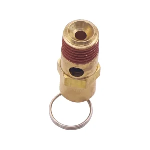 1/4″NPT Car Deflation Tool Tank Valve Brass Stem Fitting Air Tank Steel Barrels Air Compressor Relief Pressure Safety Valve