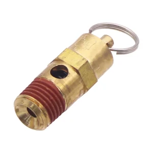 1/4″NPT Car Inflation Tool Tank Valve Brass Stem Fitting Air Tank Steel Barrels Air Compressor Relief Pressure Safety Valve