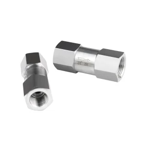 1/4″ NPT Female 316 High Pressure Natural Gas Non Return Check Valve Stainless Steel Check Valve One Way Valve