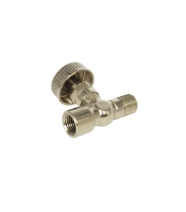 1 4 T Type Needle Manual Water Flow Control Valve Male X Hose Barb Static Balancing Regulator Spray Gun Exhaust Valve