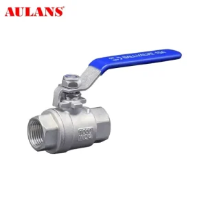 1/4″ to 4″ Stainless Steel 2PC Screwed End Ball Valve NPT Female Full Port Type Ball Valve for Water Oil and Gas