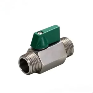 1/8″ 1/4″ 3/8″ 1/2″ Thread Mini Ball Valve Male to Female Air Oil Water Shutoff Valves