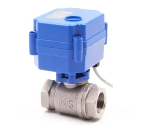 1 Inch Stainless Steel Electric Actuator 12V Water Valve Ball Water Supply Irrigation Electric Water Valve Gas Oil OEM