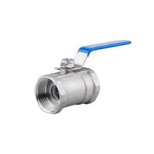 1 Pc Body Stainless Steel Ball Valve for Pipelines Light Medium Heavy Duty Stainless Steel Ball Valve SS304 SS316
