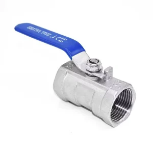 1 Piece 2 Way Female Thread Manual Water Pipe Valves Bsp Npt Theaded Stainless Steel Ball Valve