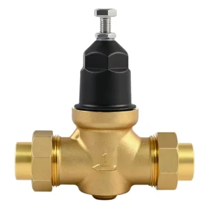 1 in Brass Pressure Reducing Valve Water Pressure Regulator for Home with Double Union FNPT Connection