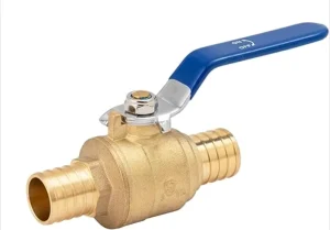 1 inch Pex Ball Valve Brass Full Port Quarter Turn Shut Off Valve