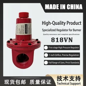 1 inch Pressure Reducing Valve 818VN DN25 Straight through Structure Liquefied Petroleum Gas Pressure Regulator for Vaporizers
