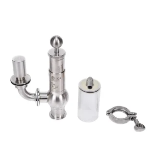1.5 Inch SUS 304 Beer Equipment Safety Valve Brewing Pressure Relief Valve