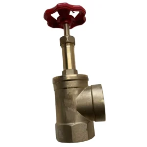 1.5-Inch and 2-Inch Fire Landing Hydrant Brass Angle Valve Check Valve for Water Manual Operation