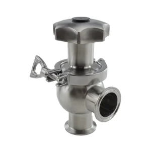 1.5-inch SS316L SS304 Sanitary Stainless Steel Manual Clamp Flow Control Valve