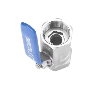 1000 Wog One Piece Manual Control Handle Design 1pc DN80 Stainless 316 Metal Ball Valve