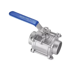 1000 Wog Stainless Steel 316 Pneumatic Manual Ball Valve
