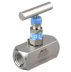 10000 psi High-Pressure Angle or Straight Needle Valve Stainless Steel 316/304 Manual