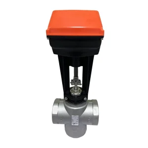 1000N High Temperature OEM Control Valve 4 20mA 220V Electric Stainless Steel Threaded Globe Valve