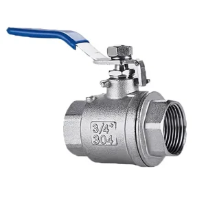 1000WOG 1/2 Inch Stainless Steel Two Piece Ball Valve Manual Water Valve OEM Customizable Manufactured by Industry Provider