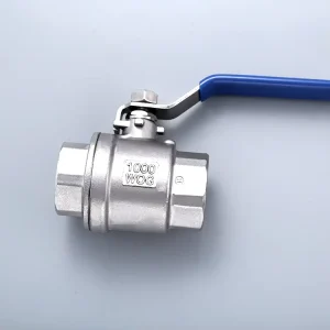 1000WOG1 4 4 Inch 2PC Stainless Steel CF8 CF8M SS304 SS316 Ball Valve Threaded Ends