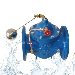 100X Remote-Control Float Valve PN16 DN40-DN900 Diaphragm Float Copper Pilot Blue Epoxy Municipal Water Tower Valve